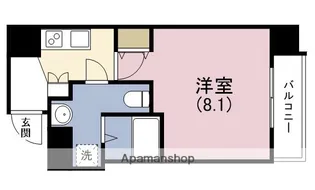 エグゼ堺筋本町【12階】の間取り
