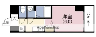 プレサンスOSAKA東中本エシデル【14階】の間取り