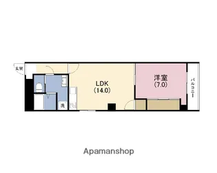 ドリームスクエア【10階】の間取り