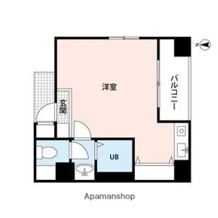 ビクトワーレ【6階】の間取り