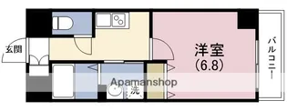 ジュネーゼグラン本町East【2階】の間取り
