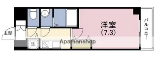 プランドール北浜【12階】の間取り