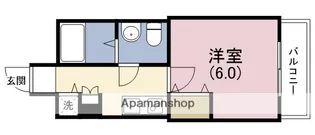 SERENITE北浜【11階】の間取り