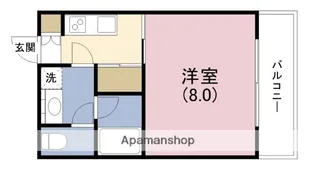 レジデンスシノ(RESIDENCE SHINO)【9階】の間取り