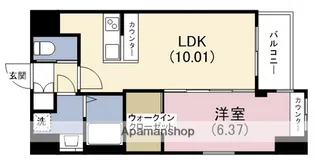 VINOプレジオ本町【13階】の間取り