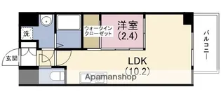 セレニテ本町東リアン【5階】の間取り