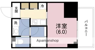 ルフォンプログレ堺筋本町タワーレジデンス【14階】の間取り