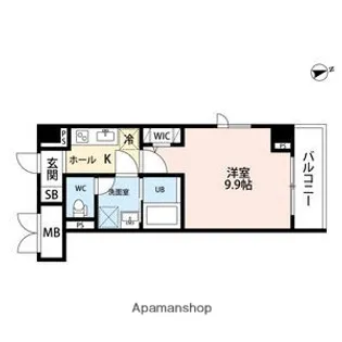 JHアパートメント【3階】の間取り