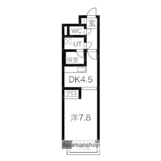 クリセ諏訪【5階】の間取り