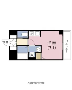 セイワパレス玉造駅上【2階】の間取り