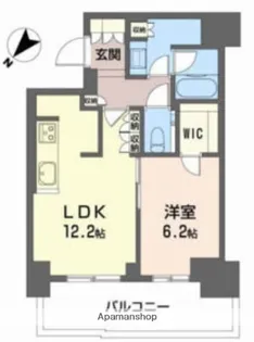 グランドメゾン上町台レジデンスタワー【14階】の間取り