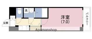サムティ中之島公園南【8階】の間取り