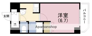 エイチ・ツー・オー今福【5階】の間取り
