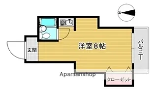 ルネコトブキ【5階】の間取り