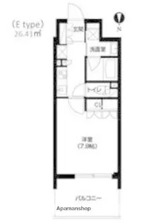 アーバネックス心斎橋【10階】の間取り