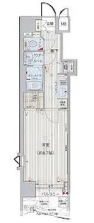 プレサンス本町プライム【12階】の間取り
