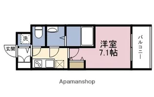 ファーストフィオーレ大阪城イースト【11階】の間取り