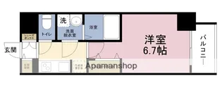 ファーストフィオーレ大阪城イースト【2階】の間取り