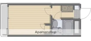 1Kの間取り画像
