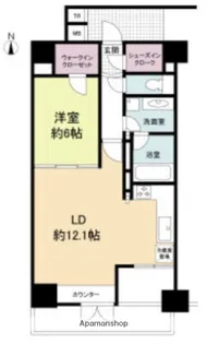 プライムアーバン堺筋本町【5階】の間取り