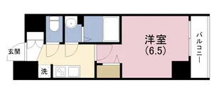 ララプレイス天王寺シエロ【14階】の間取り