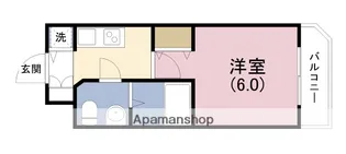 S-RESIDENCE北浜【3階】の間取り
