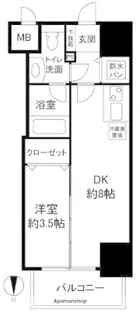 イグレック南本町【14階】の間取り