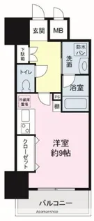 イグレック南本町【4階】の間取り