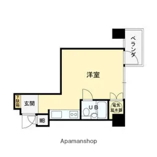 ライオンズマンション東本町第2(B)【11階】の間取り