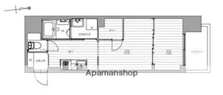 プレサンス堺筋本町駅前【2階】の間取り