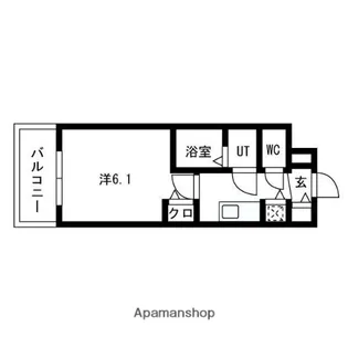 プレサンス高津公園ディオ【2階】の間取り