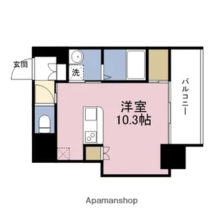 OAK弥栄夕陽ケ丘【9階】の間取り