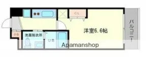アーデンタワー本町イースト【6階】の間取り