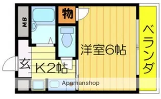 ヤサカフォーユ【2階】の間取り