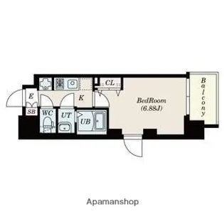 QUINTET JOTONOE【2階】の間取り