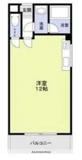 グローリーハイツ東成【5階】の間取り