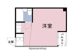 ロイヤル大今里【4階】の間取り