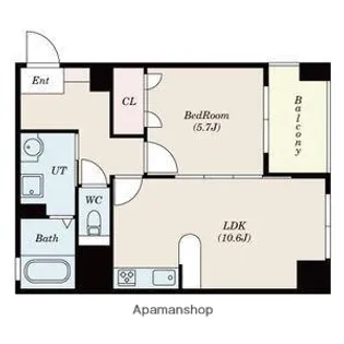 コンフォートZEN【3階】の間取り