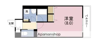 アーバネックス北浜【2階】の間取り