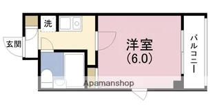 エスリード天王寺【8階】の間取り