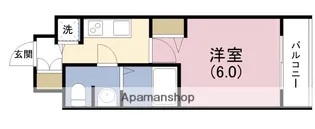 アクアプレイス天王寺Ⅱ【11階】の間取り