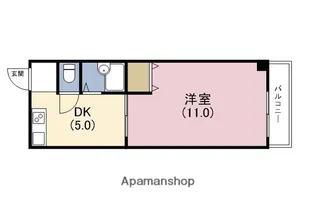 M'プラザ城東弐番館【5階】の間取り