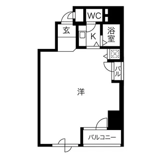 ディアコートセンバ【10階】の間取り