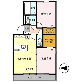 グランシャリオ【3階】の間取り