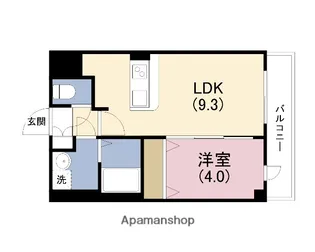 フォーゼ東小橋【2階】の間取り