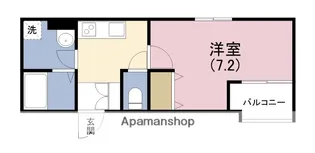 プロスパーコート新深江Ⅱ(AP)【3階】の間取り