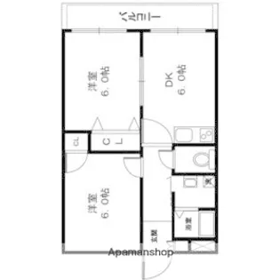 泰平第1ビル【7階】の間取り