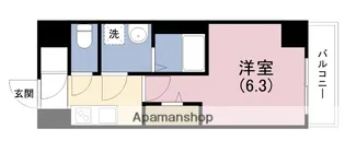 ファーストフィオーレ京橋ブレイニー【10階】の間取り