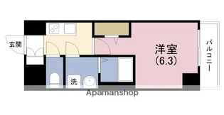 ファーストフィオーレ京橋ブレイニー【10階】の間取り