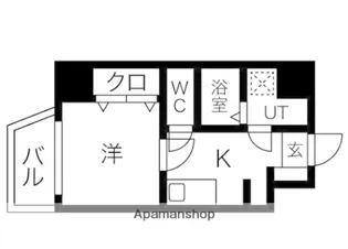 LAND GALAXY【7階】の間取り
